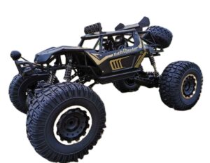 BruKa RC-Auto Robuster Geländewagen PANTHER XXL mit LED-Scheinwerfern