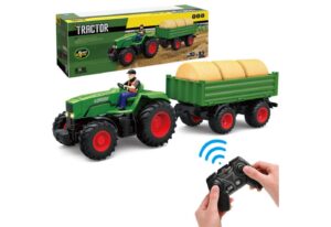 Esun RC-Traktor RC-Traktor Ferngesteuerter Traktor Spielzeug ab 3 4 5 Jahre