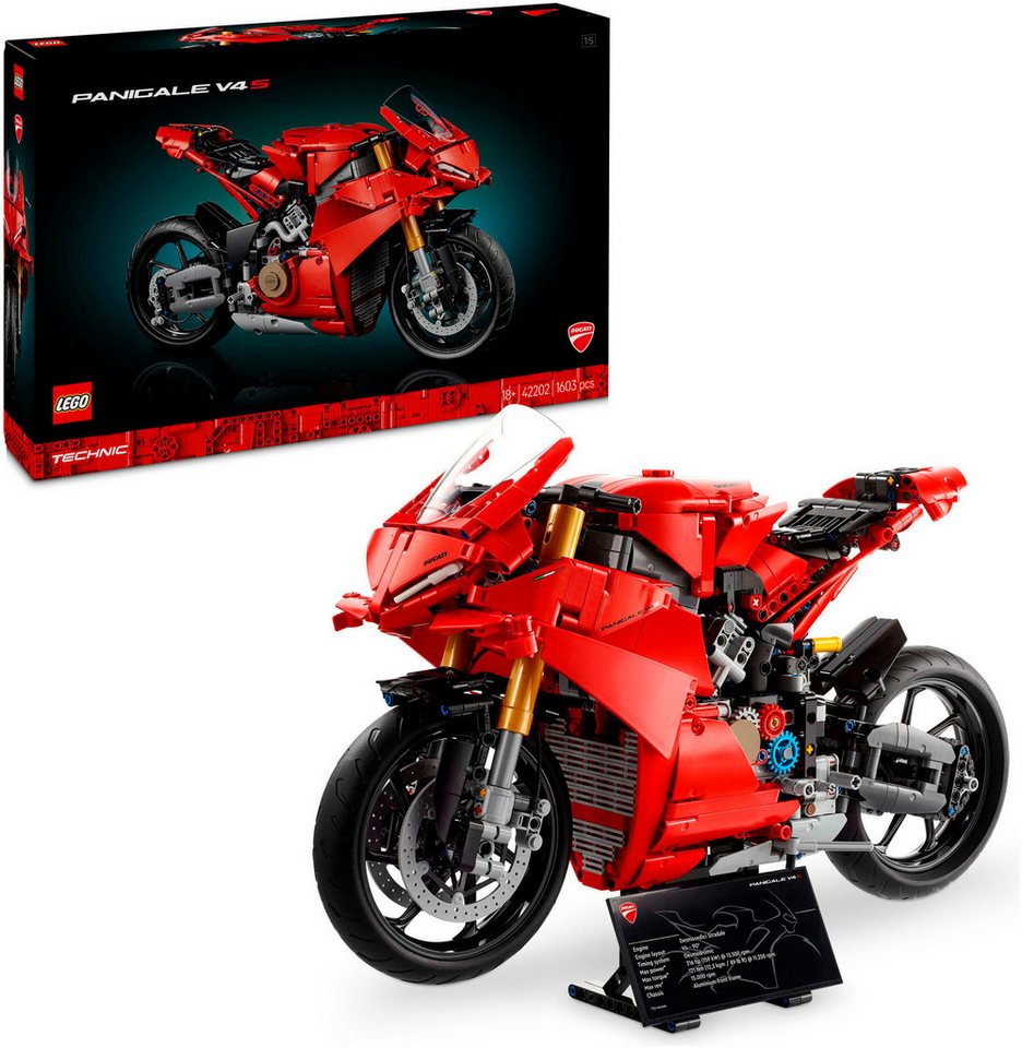 LEGO® Ducati Panigale V4 S Motorrad (42202)
