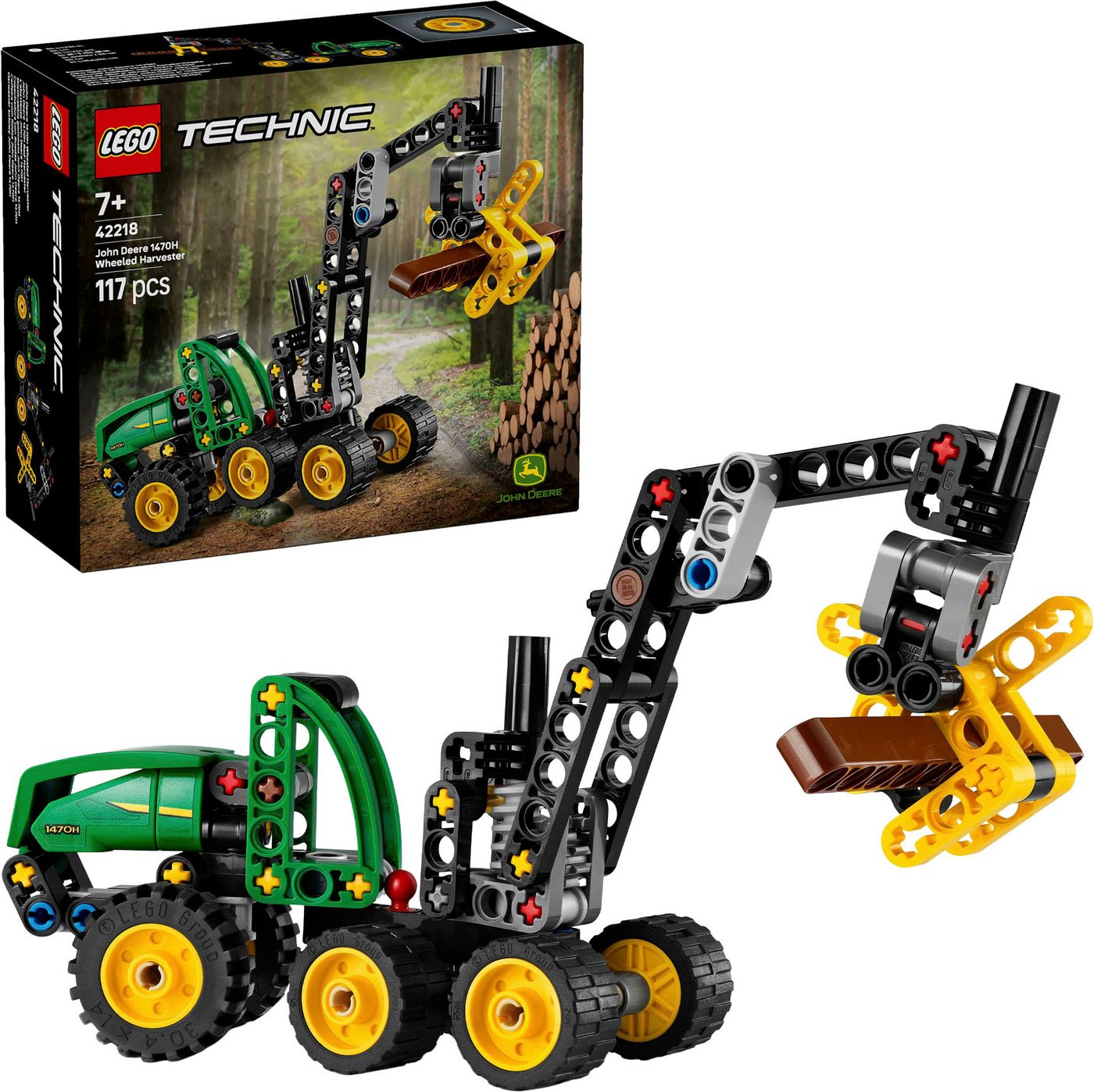 LEGO® John Deere 1470H Rad-Harvester (42218)