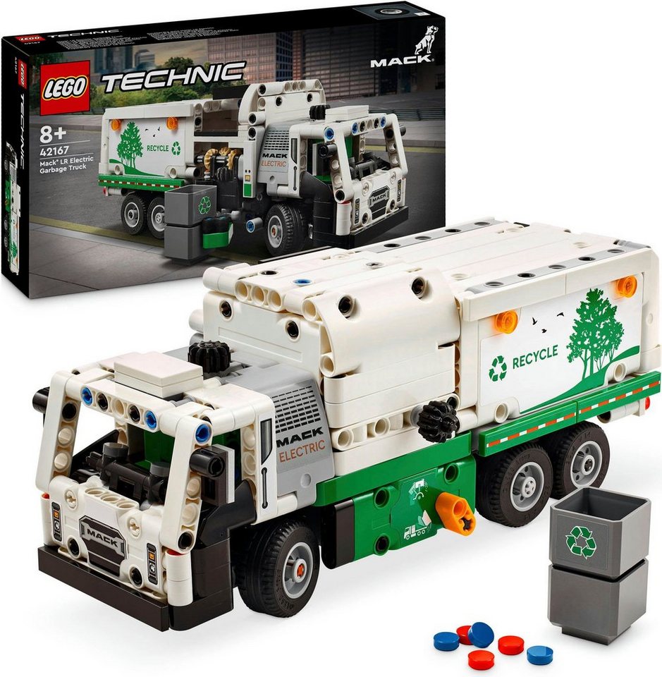 LEGO® Mack® LR Electric Müllwagen (42167)