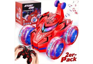 POPOLIC RC-Auto Ferngesteuertes Auto RC Auto Spider Spielzeug ab 3+ Jahre Junge (2-tlg.
