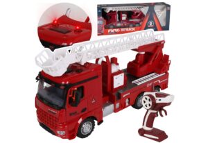 Sarcia.eu Spielzeug-Feuerwehr Ferngesteuertes Feuerwehrauto mit Leiter