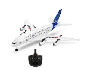efaso RC-Flugzeug A120 Ferngesteuertes Flugzeug 3-Kanal - Passagierflugzeug mit Gyroskop